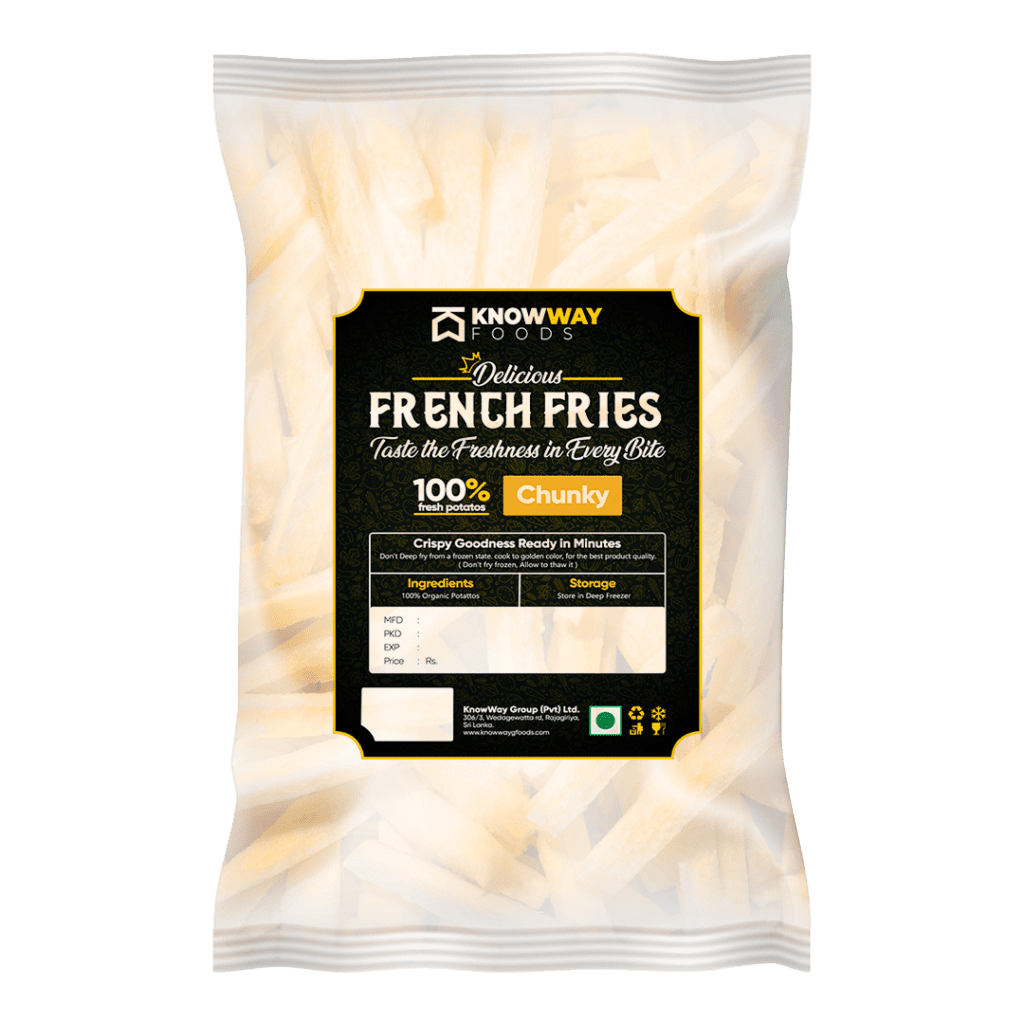 Chunky French Fries 1KG - Knowway Foods