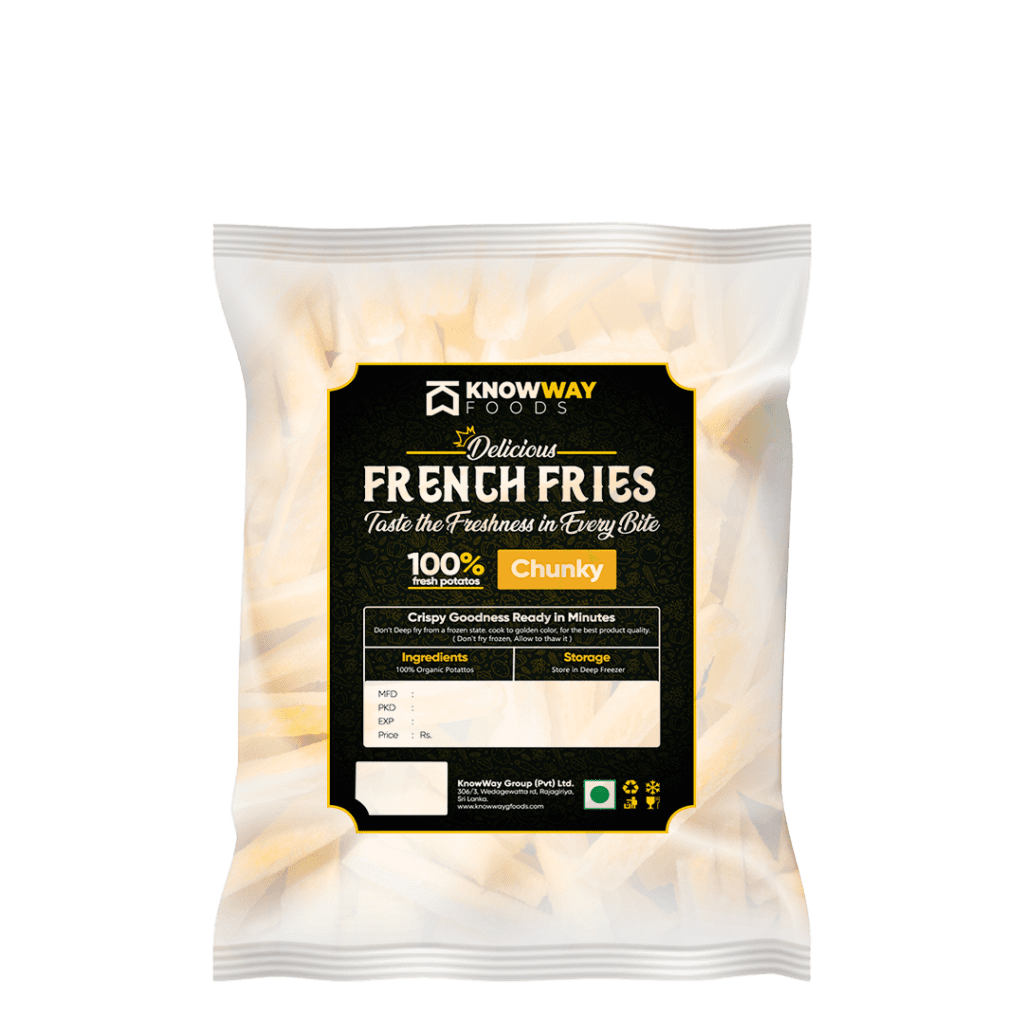 Chunky French Fries 500G - Knowway Foods